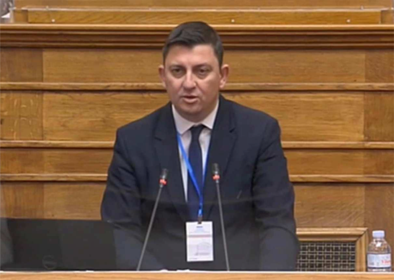 Παρουσία του Δ. Ξηρομέρου στην ΕΜΕΠ της Ελληνικής Βουλής