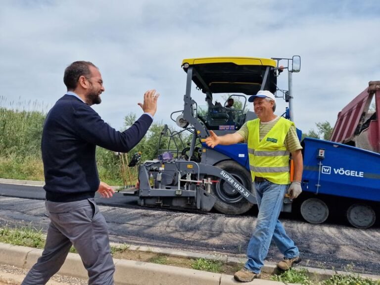 Ο Νεκτ. Φαρμάκης στην περιμετρική Νεοχωρίου