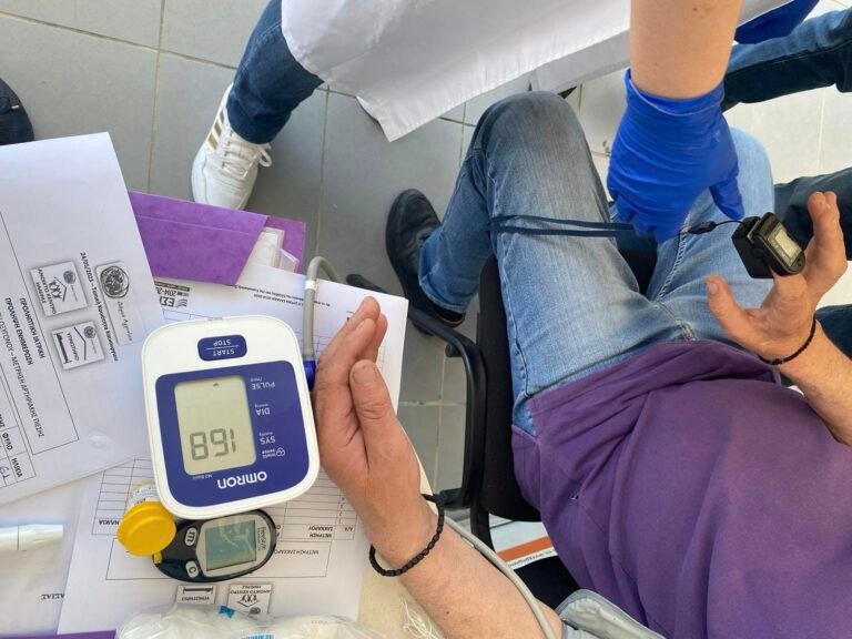 Δράσεις δωρεάν ελέγχου σακχάρου, χοληστερίνης, πίεσης και οξυγόνου
