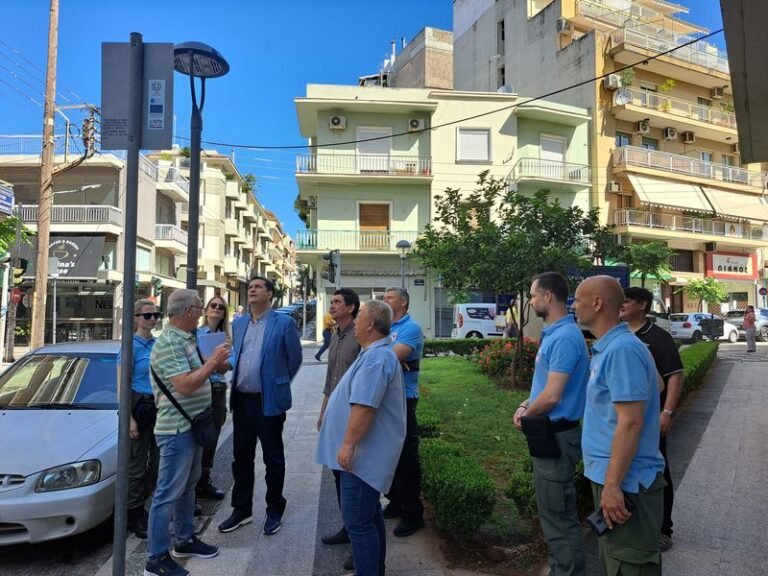 Αγρίνιο – Δοκιμαστική λειτουργία της ελεγχόμενης στάθμευσης