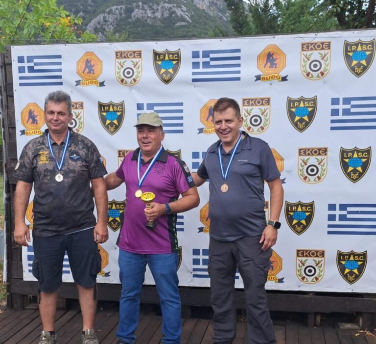 «Σκοπευτής» – Χρυσό μετάλλιο ο Παναγιώτης Λαμπρακόπουλος