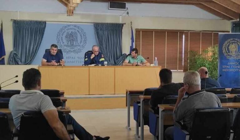 Μεσολόγγι: Έκτακτη συνεδρίαση του Συντονιστικού