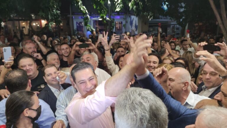 Δήλωση νίκης Γιώργου Παπαναστασίου