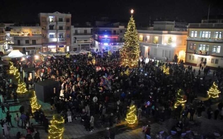 Μεσολόγγι – Χριστουγεννιάτικος στολισμός