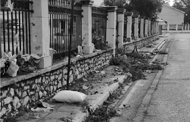 Χτυπήθηκε από ανεμοστρόβιλο το Μεσολόγγι