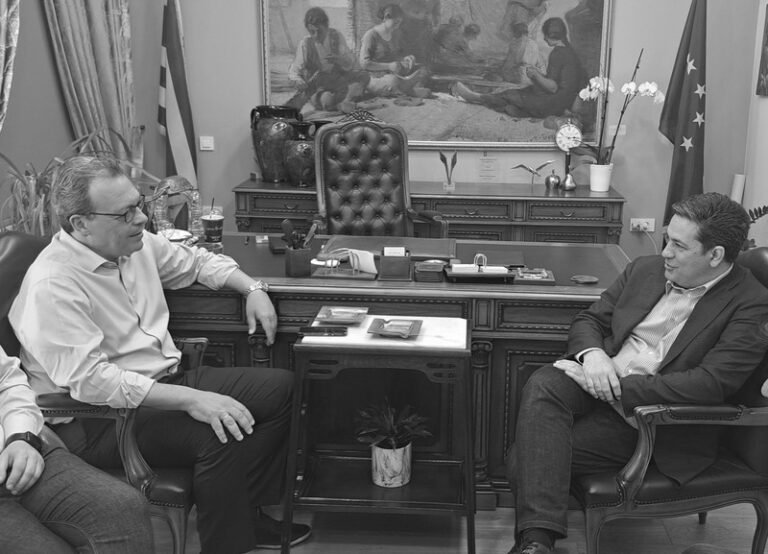 Με τον Σωκράτη Φάμελλο συναντήθηκε ο Γιώργος Παπαναστασίου