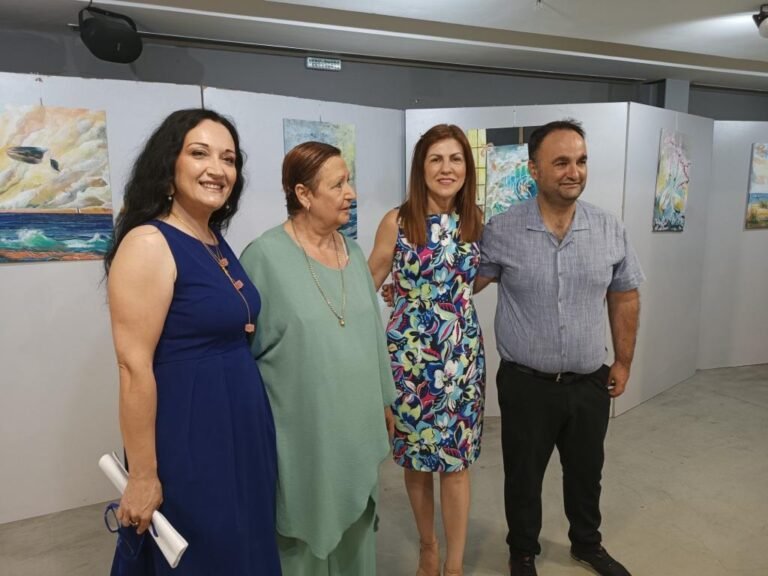 Eγκαίνια της έκθεσης Αλεξάνδρας Τσάχαλου – Μπεσίνη