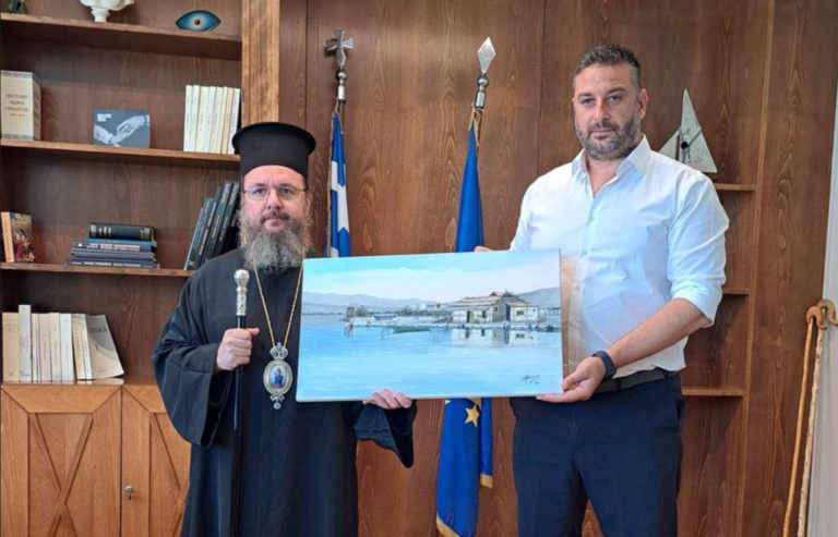 Εθιμοτυπική επίσκεψη Δαμασκηνού σε Μαυρομμάτη