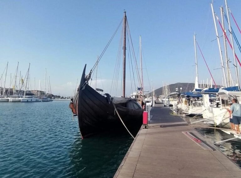 Το νορβηγικό Saga Farmann στη Μαρίνα της Λευκάδας