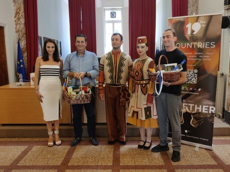 Διεθνές Φεστιβάλ – Το καλωσόρισμα του Δημάρχου Αγρινίου
