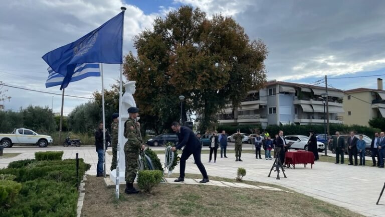 Τιμήθηκε ο Στρατηγός Δημήτριος Θεοδωράκης