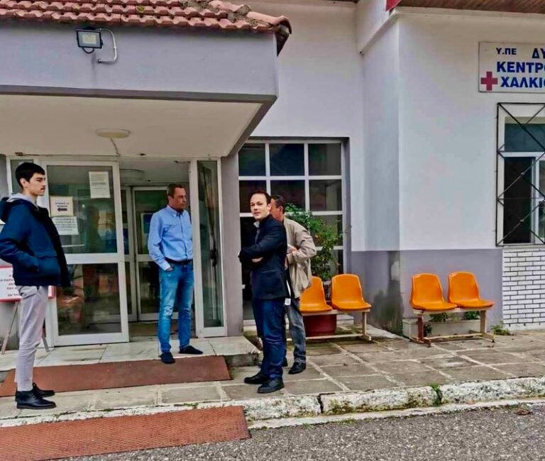 Ζαμπάρας | Επίσκεψη στο Κέντρο Υγείας Χαλκιόπουλου