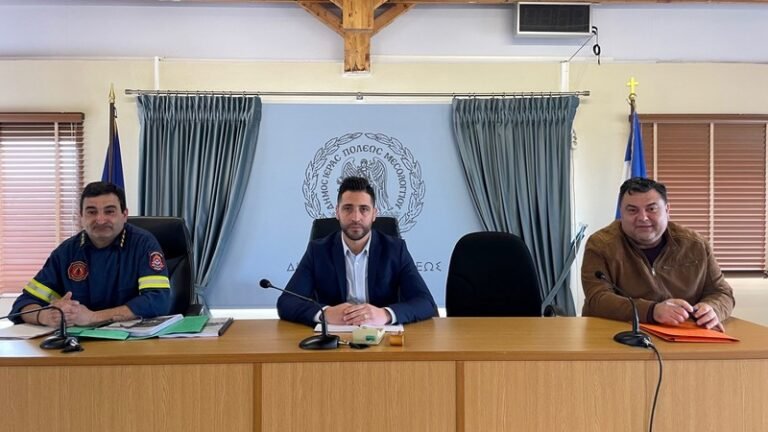 Σύσκεψη στο Μεσολόγγι για τους σεισμούς