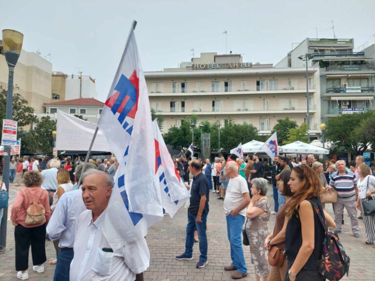 Ε.Κ. Αγρινίου |  Το έγκλημα στα Τέμπη δεν θα συγκαλυφθεί!