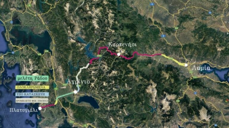 Σταρακά | Στον «πάγο» o oδικός άξονας Πλατυγιάλι – Λαμία