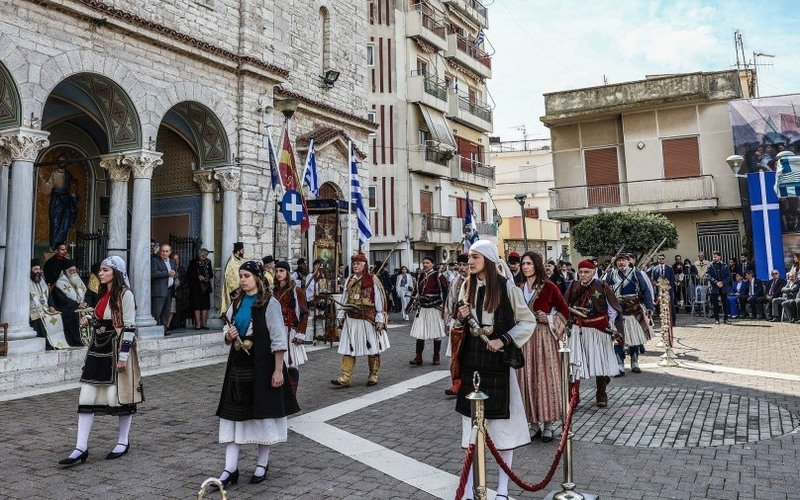 Μεσολόγγι | Αποκαλυπτήρια μνημείου Δημ. Μεσθενέα