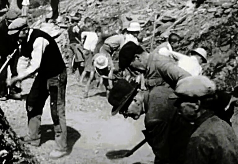 Ἐν Ἀγρινίῳ τῇ 21ῃ Δεκεμβρίου | 1908: Κατασκευή δρόμου με λαϊκή αυτενέργεια