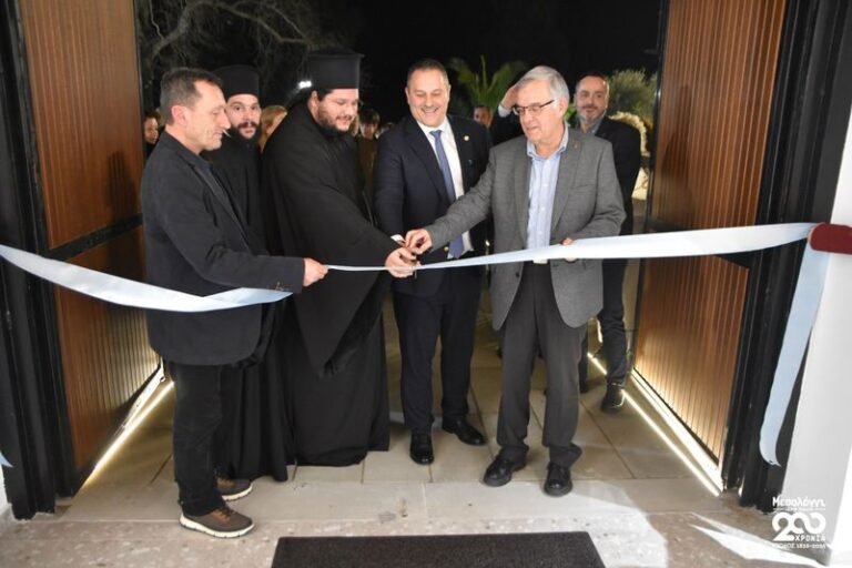 Δήμος Μεσολογγίου | Το Τρικούπειο ξανά ανοιχτό