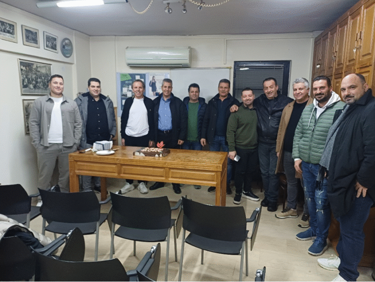 ΟΕΒΑ | Κοπή βασιλόπιτας με μήνυμα ανασυγκρότησης