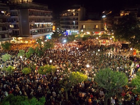 Συνάντηση Επιταφίων στο Αγρίνιο