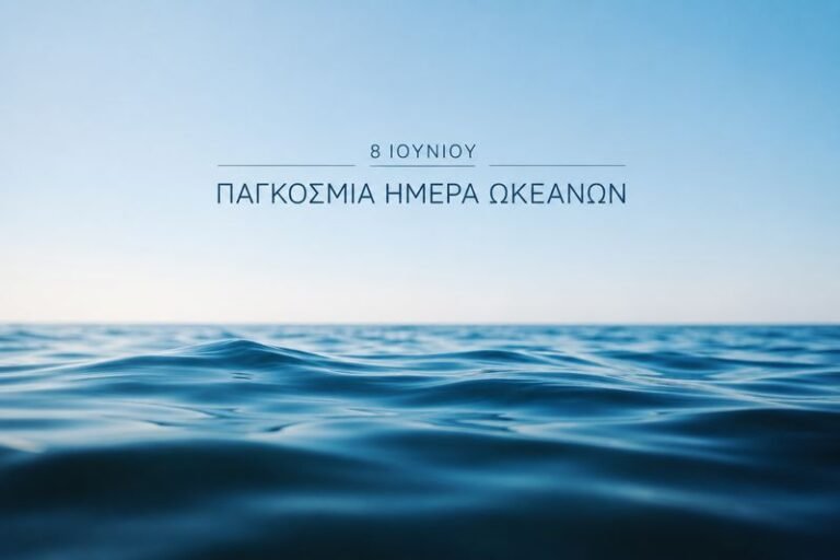 8 Ιουνίου 2026 | Παγκόσμια Ημέρα Ωκεανών