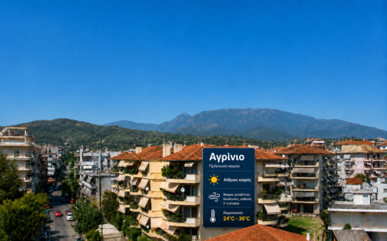 Δελτίο καιρού για μια χώρα σε πολιτικό καύσωνα