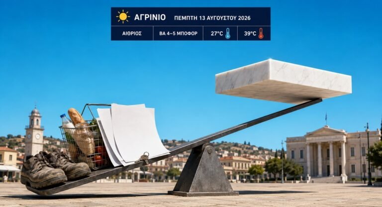 Αίθριος ουρανός, βαριά καθημερινότητα