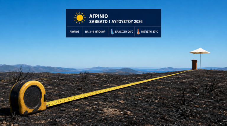 Η κανονικότητα μετράει καμένα στρέμματα