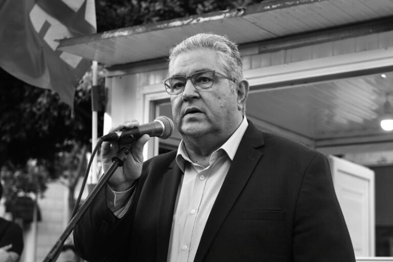 Περιοδεία Κουτσούμπα σήμερα σε Μεσολόγγι, Αγρίνιο και Αιτωλικό